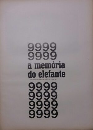 A Memória do Elefante, Nº 9 - ano 2