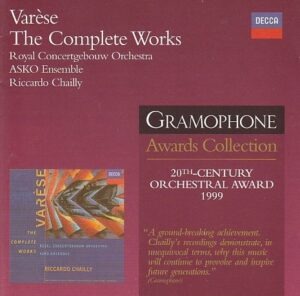 Edgard Varese - The complete works ( 2 x CD )