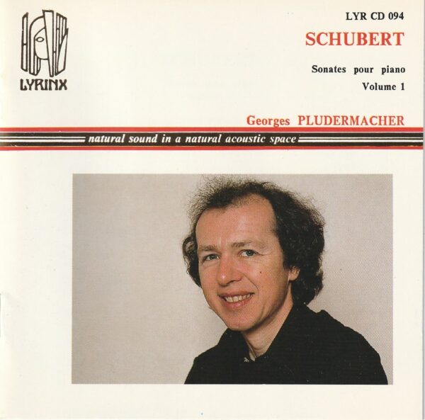 Schubert - Sonates pour piano vol.1 by G. Pludermacher