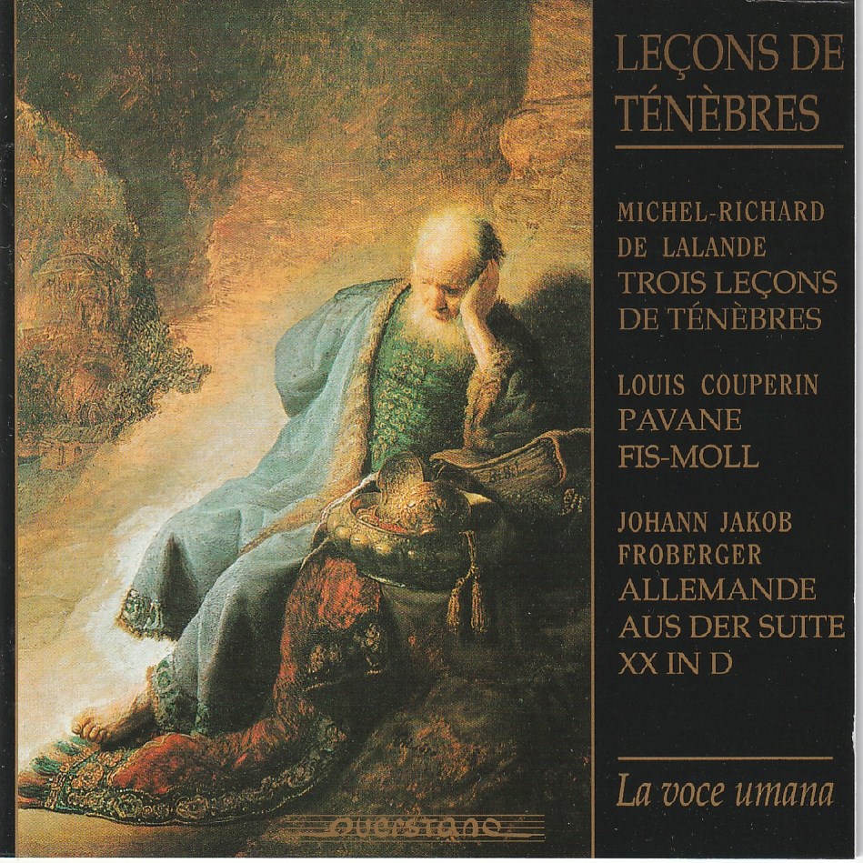 La voce umana - Leçons de ténébres