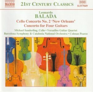 Leonardo Balada - Cello Concerto No. 2 ....