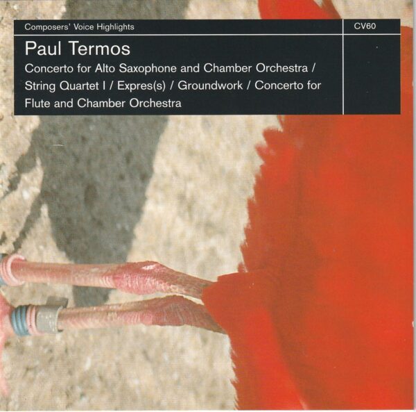 Paul Termos - Concerto for alto saxophone ...