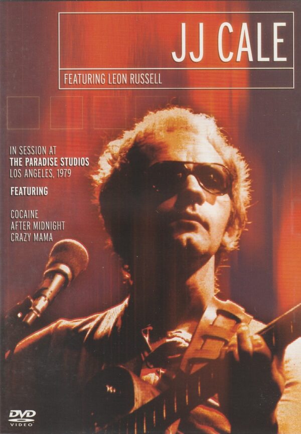 J.J. Cale Featuring Leon Russell - In session at The Paradise Studios  (DVD)