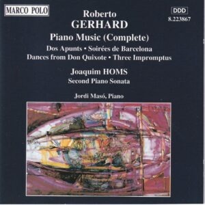 Roberto Gerhard - Piano Music ( complete )