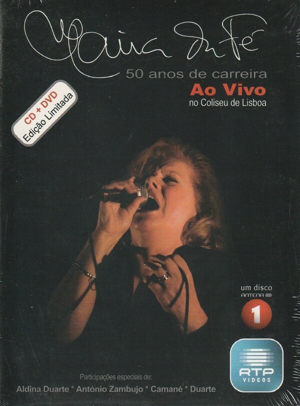 Maria da Fé - Ao Vivo no Coliseu de Lisboa (DVD)