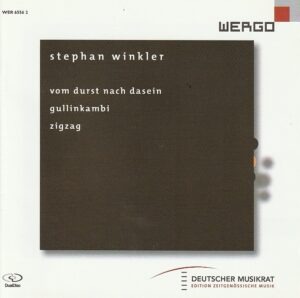 Stephan Winkler - Vom durst nach dasein/ Gullinkambi/ Zigzag (CD & DVD)