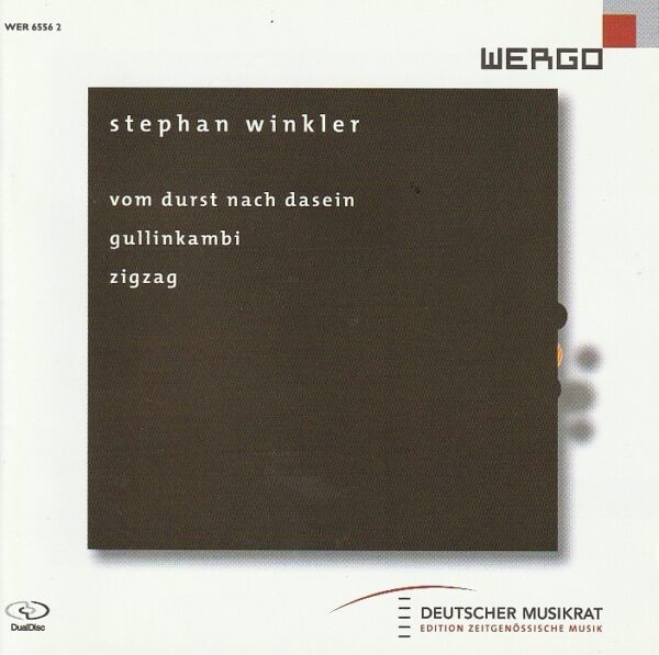 Stephan Winkler - Vom durst nach dasein/ Gullinkambi/ Zigzag (CD & DVD)