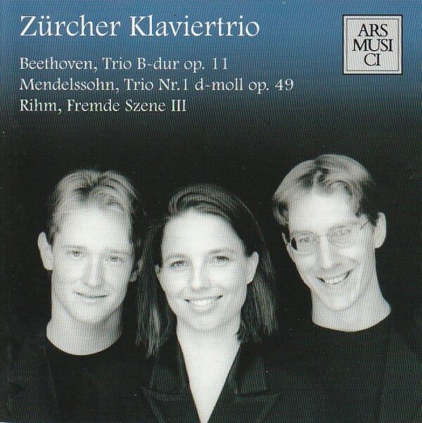 Zurcher Klaviertrio - Beethoven/ Mendelssohn/ Rihm