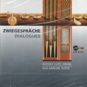 Eva Amsler (flote), Rudolf Lutz (orgel) - Zwiegesprache - J. S. Bach/ Gluck/ Boccherini ...