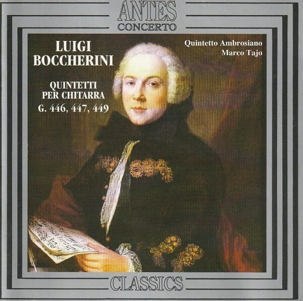 Luigi Boccherini - Quintetti per chitarra G. 446, 447, 449 - Quintetto Ambrosiano