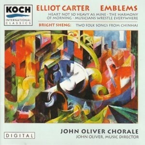 John Oliver Chorale, John Oliver (director) – Elliot Carter: Emblems; The harmony of morning