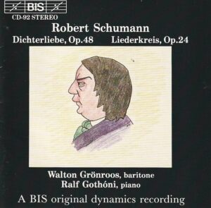 Robert Schumann (Walton Grönroos, Ralf Gothóni) – Dichterliebe, Op.48, Liederkreis, Op.24