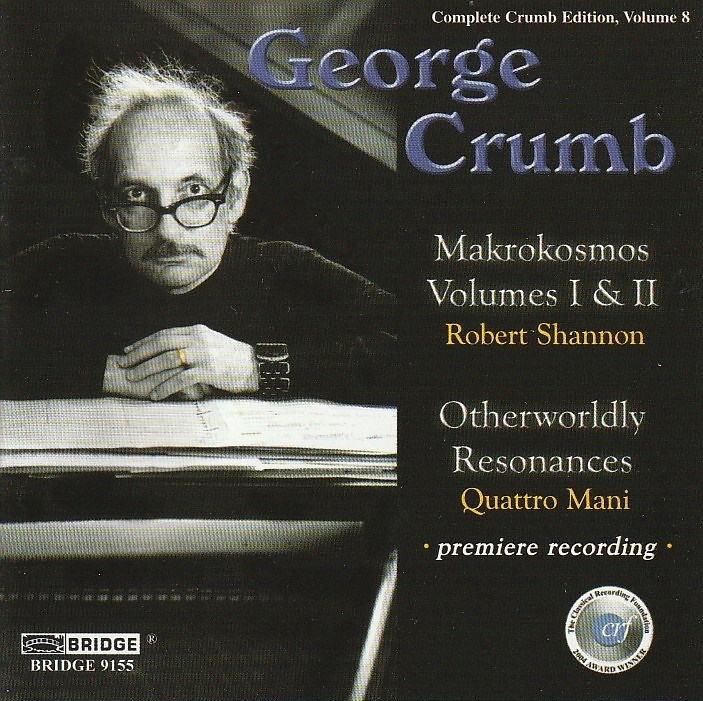 George Crumb - Robert Shannon, Quattro Mani – Complete Crumb edition, Volume 8