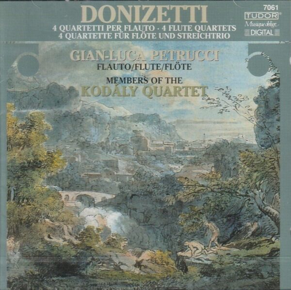 Gaetano Donizetti - Gian-Luca Petrucci - 4 quartetti per flauto e archi