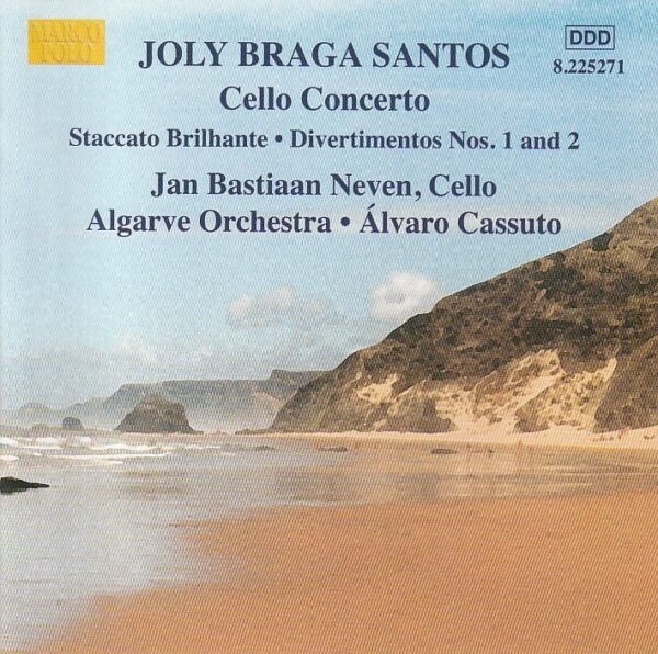 Joly Braga Santos - Jan Bastiaan Neven, Algarve Orchestra, Álvaro Cassuto – Cello Concerto • Staccato Brilhante • Divertimentos Nos. 1 And 2