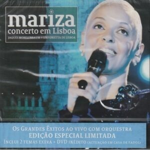 Mariza With Jaques Morelenbaum And Sinfonietta De Lisboa – Concerto Em Lisboa (CD + DVD)