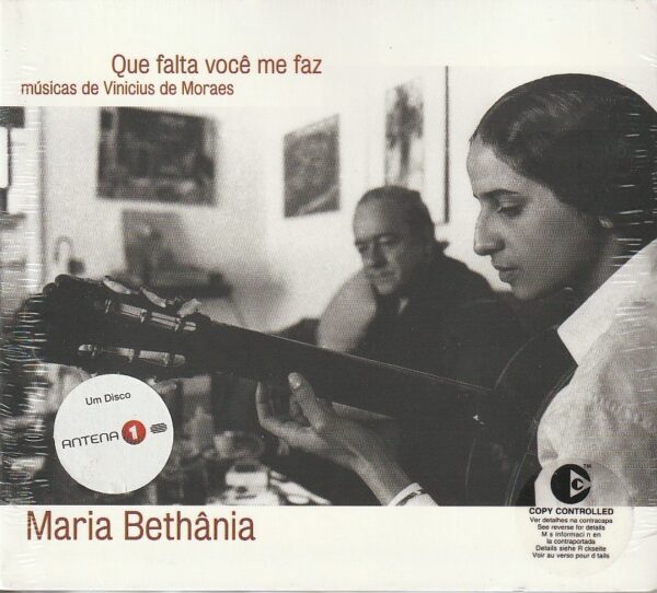 Maria Bethânia – Que falta você me faz (Músicas de Vinicius de Moraes)