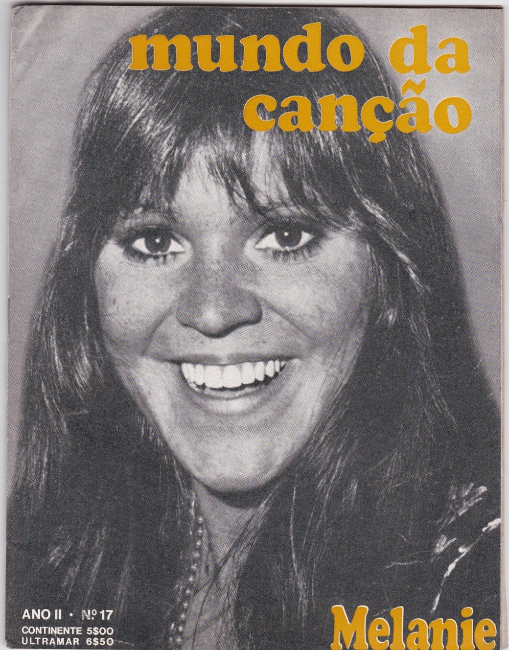 mundo da canção nº17 - abril 1971