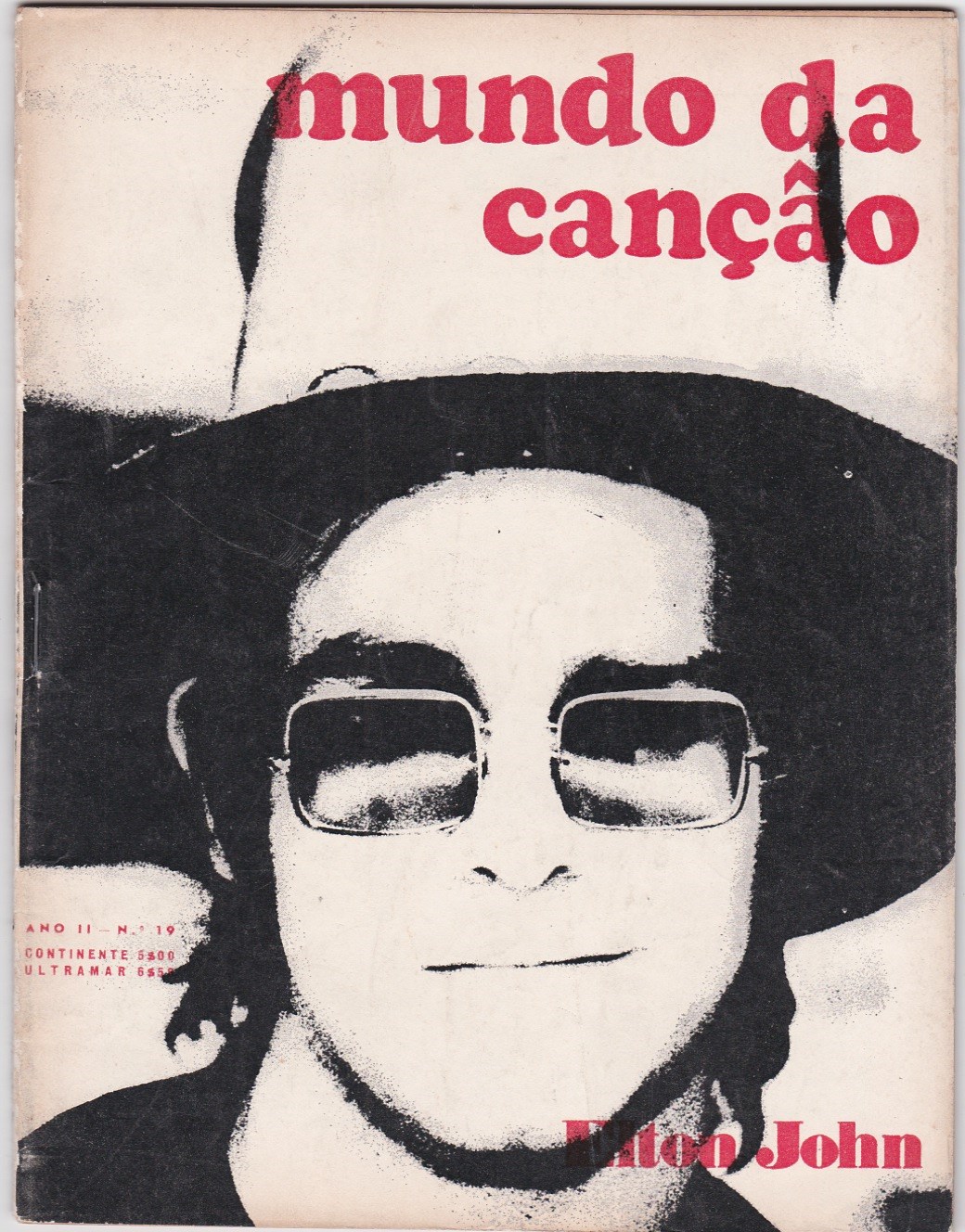 mundo da canção nº19 - junho 1971