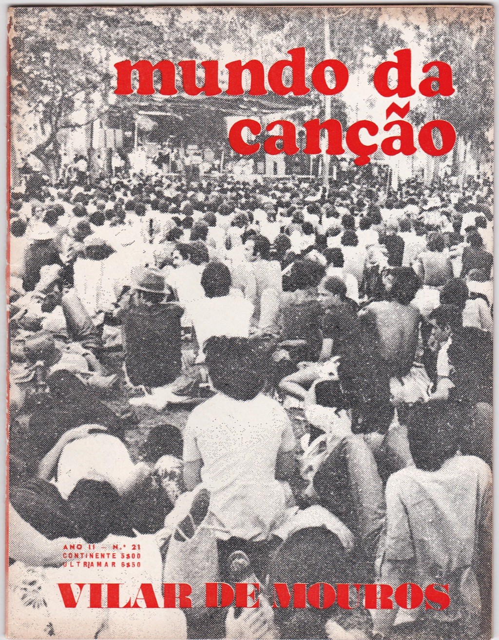 mundo da canção nº21 - agosto 1971