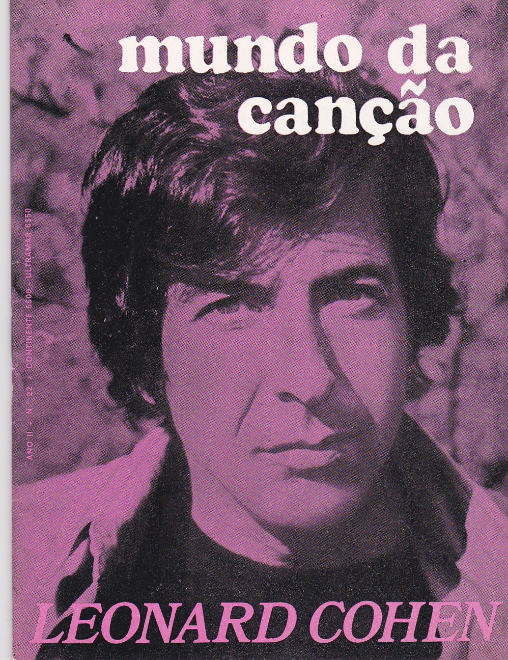 mundo da canção nº22 - setembro 1971