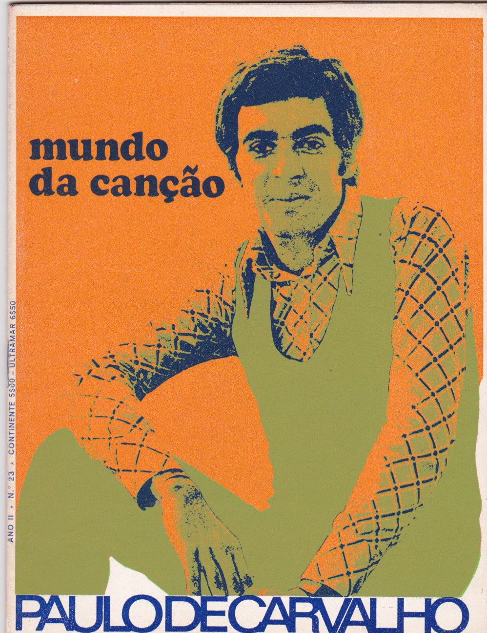 mundo da canção nº23 - outubro 1971