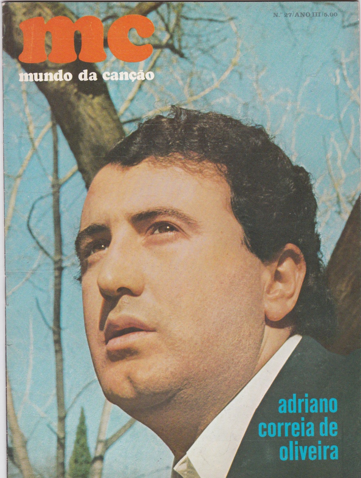 mundo da canção nº27 - março 1972