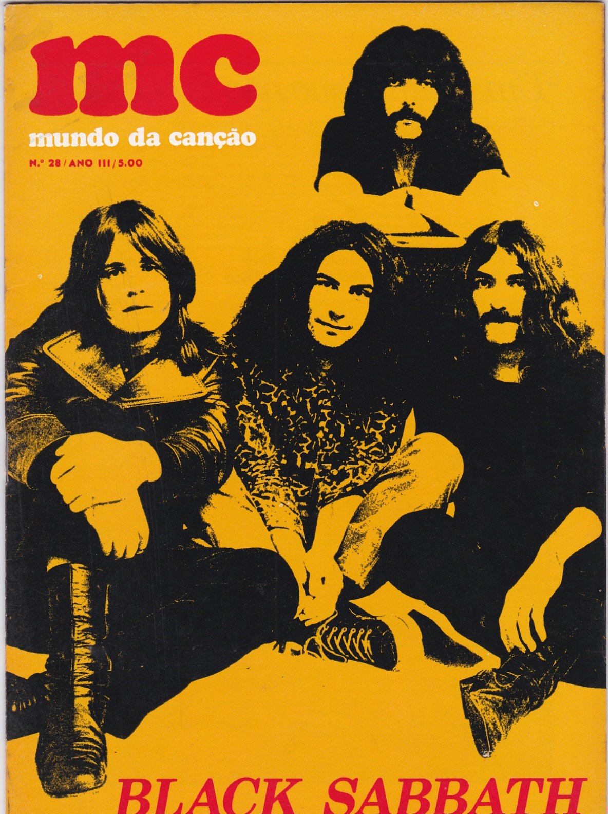 mundo da canção nº28 - abril 1972