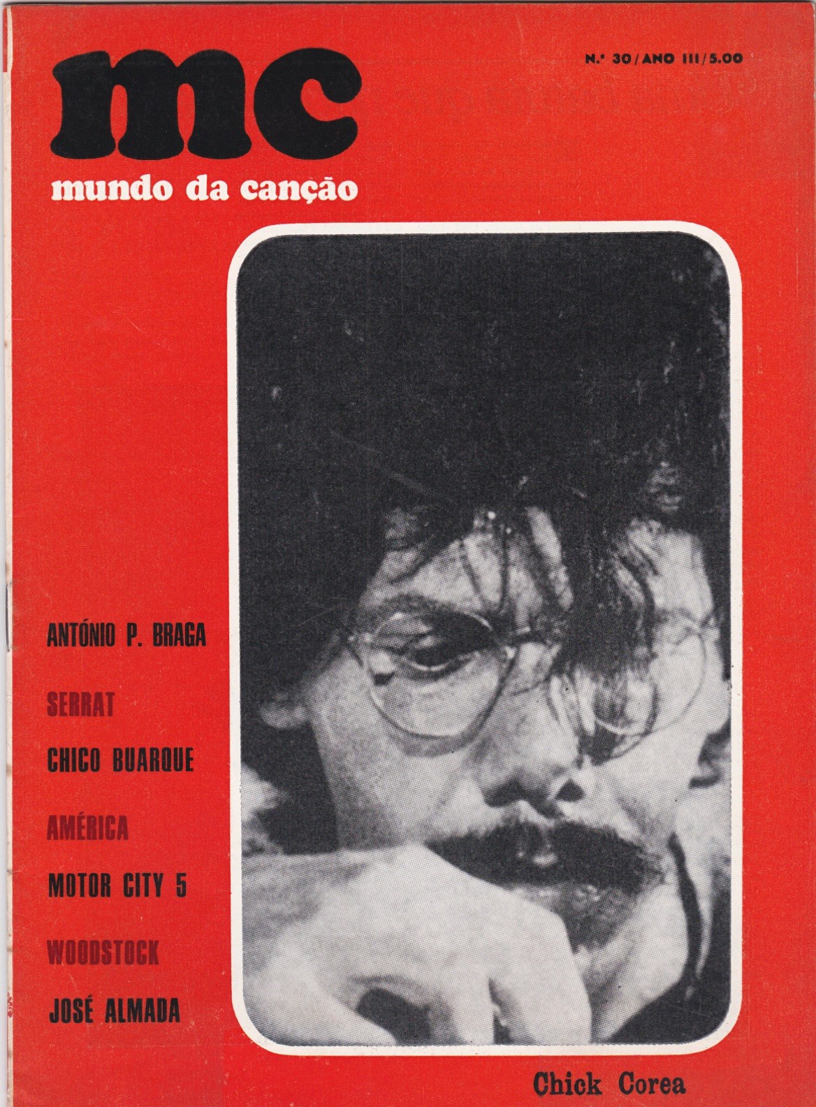 mundo da canção nº30 - junho 1972