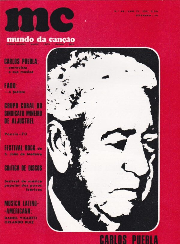 mundo da canção nº46 - setembro 1976