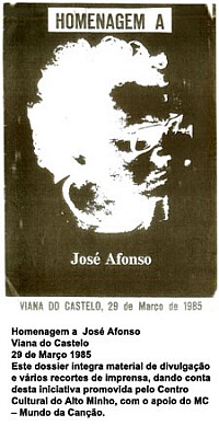 Homenagem a José Afonso